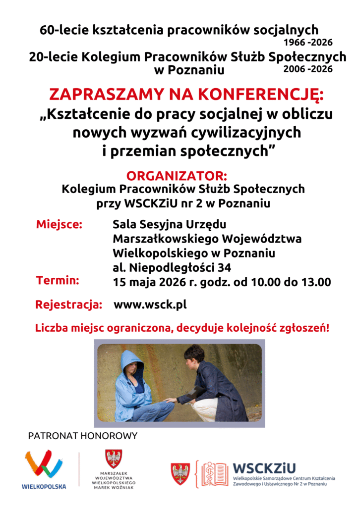 Plakat z zaproszeniem na konferencję